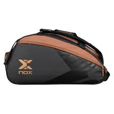 Padel Bag Nox Luxury Open Series Black/Brown 